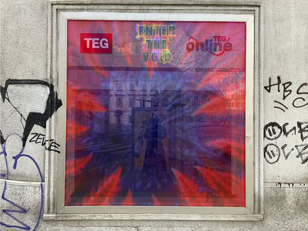 Entering the Void with Augmented Reality, Montage. Photo: Enrique Torres, 2021